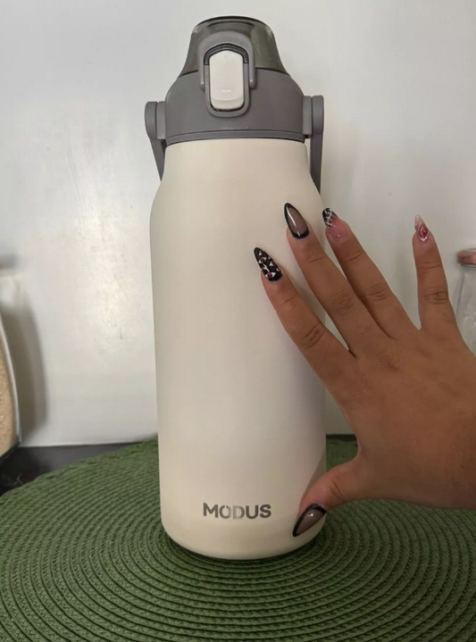 Botella térmica de viaje de acero inoxidable 1700 ml con aislamiento al vacío