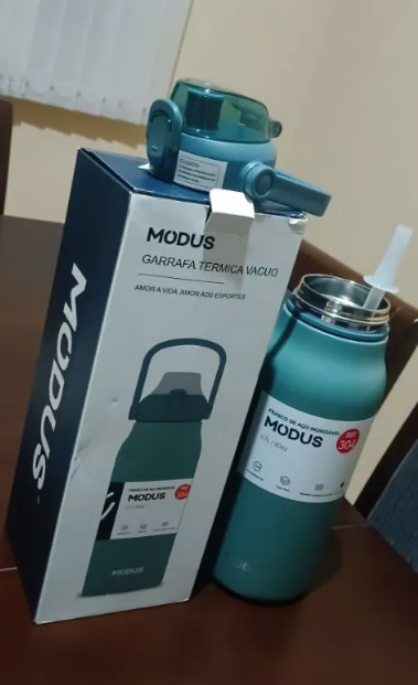 Botella térmica de viaje de acero inoxidable 1700 ml con aislamiento al vacío