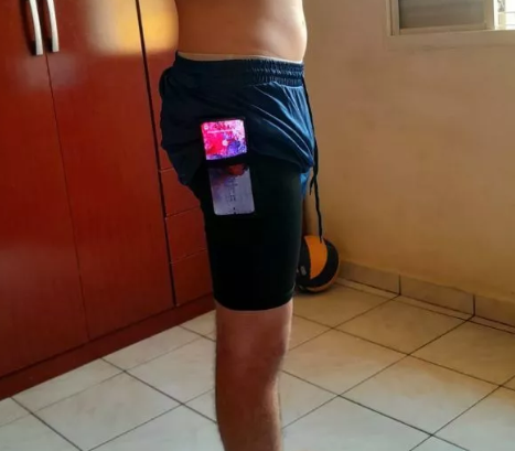 Shorts 2 en 1 Dry Doble Pantalón Deportivo Masculino para Entrenamiento y Running con Elastano